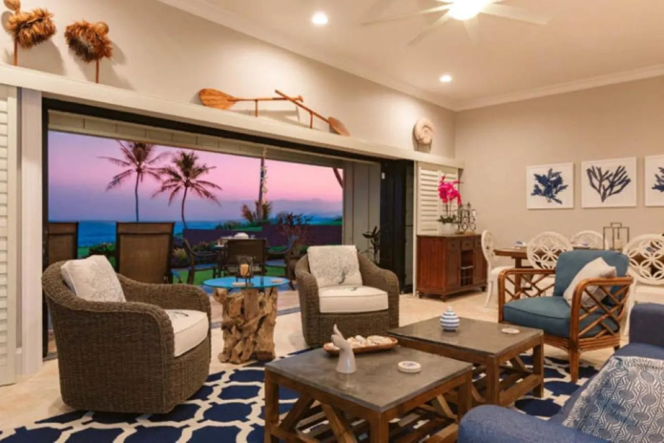 度假居 Luxury Oceanfront Ground Floor Condo 卡帕阿 美国