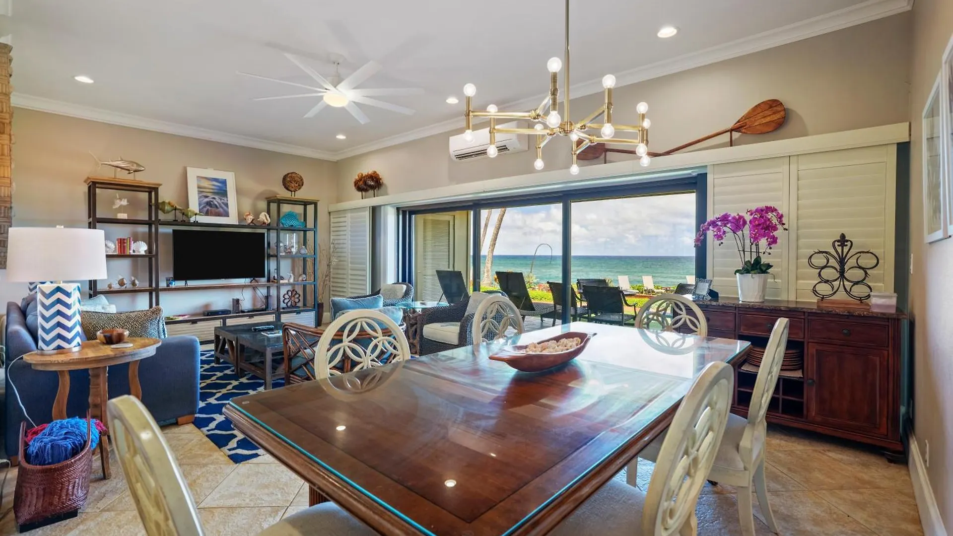 Luxury Oceanfront Ground Floor Condo 卡帕阿 度假居