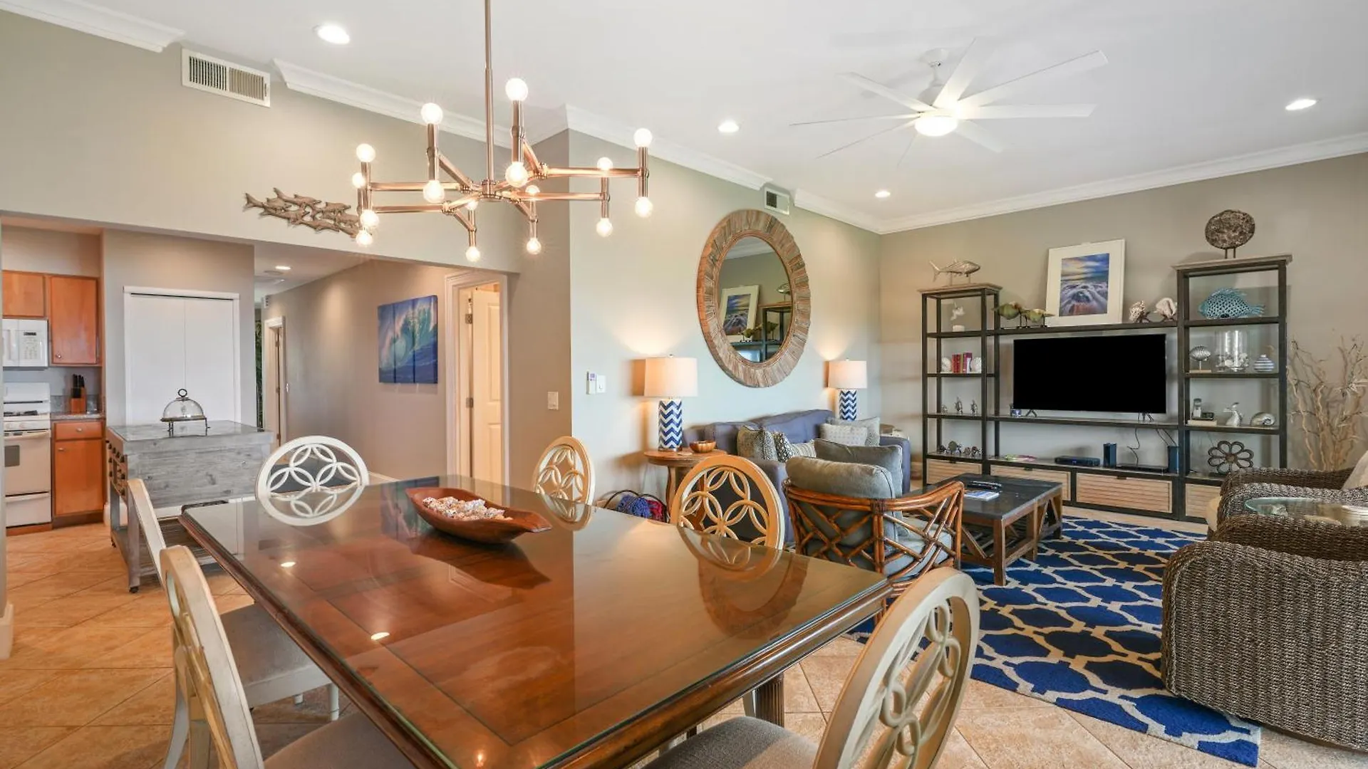 度假居 Luxury Oceanfront Ground Floor Condo 卡帕阿